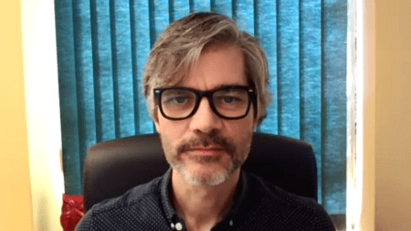 Doug Sartori, a panelist on the Rose City Politics podcast as seen on June 23, 2022. (Sanjay Maru/CTV News Windsor)