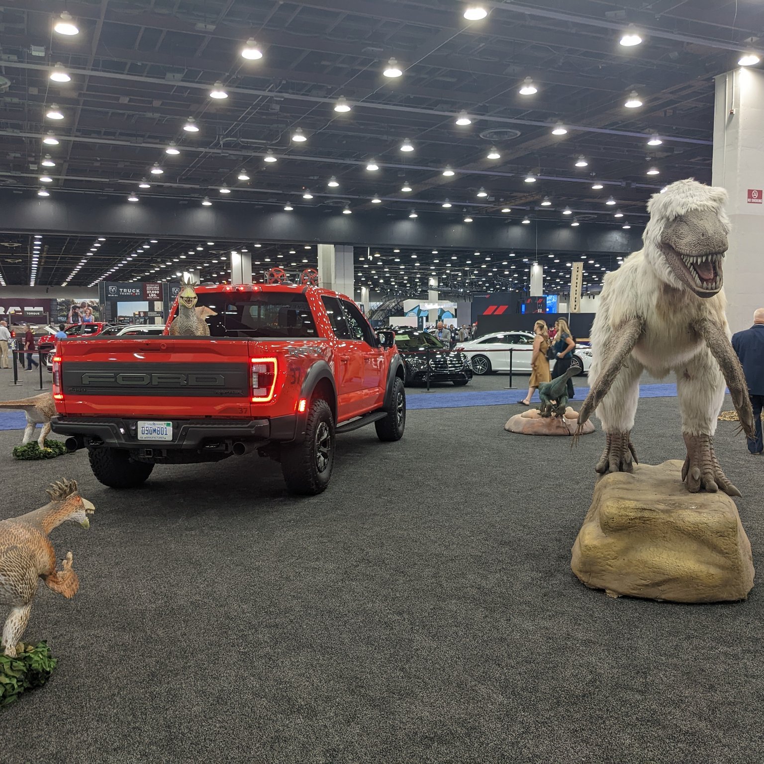 Detroit Auto Show Ford Jurassic Park